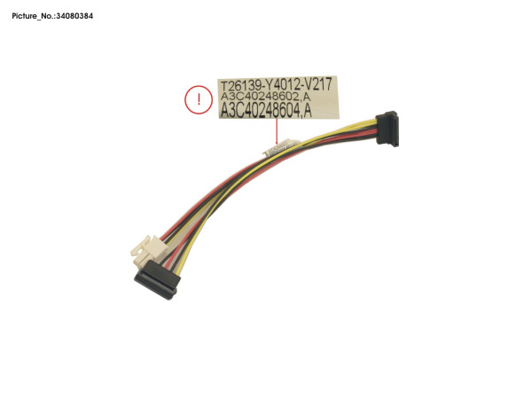 CABLE PWR HDD 1+2 E
