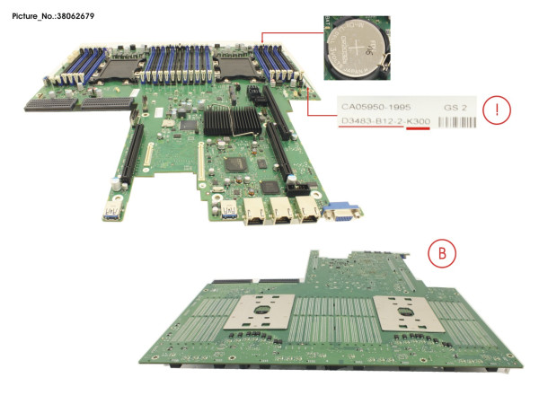 SYSTEMBOARD RX2530 M5