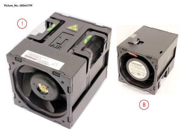 6076 FAN MODULE- DUAL ROTOR