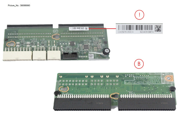 TX1330M6 PDB BOARD