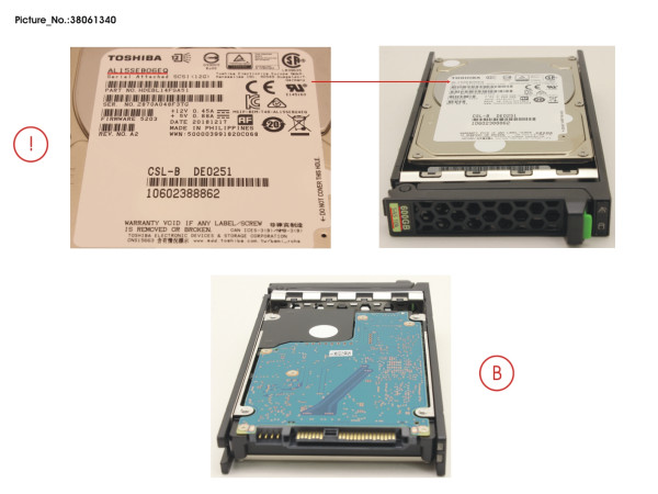 HD SAS 12G 600GB 10K 512E HOT PL 2.5' EP