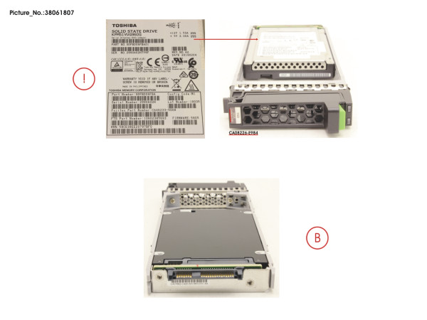 DX S3/S4 SSD SAS 2.5" 960GB DWPD3 12G