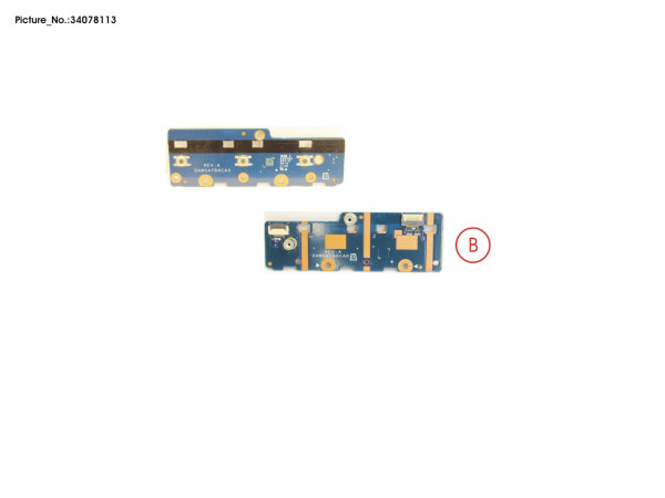 SUB BOARD, TP BUTTONS