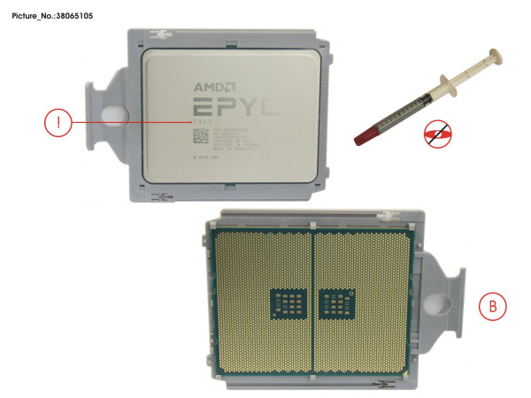 CPU SPARE AMD EPYC 7343