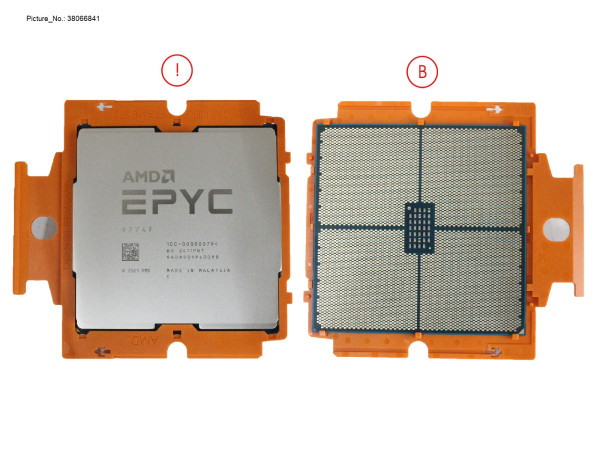 EPYC 9274F 24C 4.05GHZ 320W