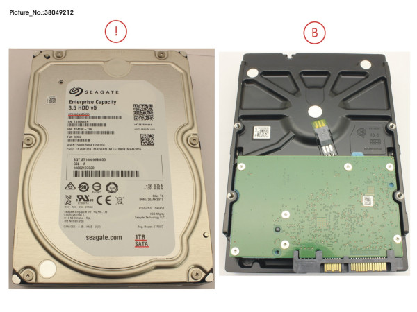 HD 1TB LFF 7K2 BC-SATA 512N