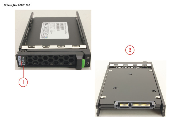 SSD SATA 6G 960GB MIXED-USE 2.5" H-P EP