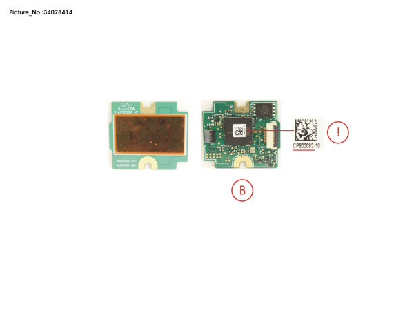 SUB BOARD, SECUREBIO (FOR FINGERPRINT)