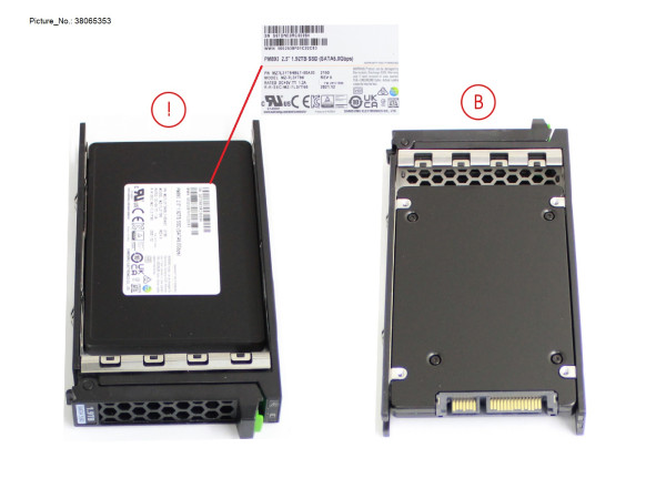 SSD SATA 6G RI 1.92TB SFF
