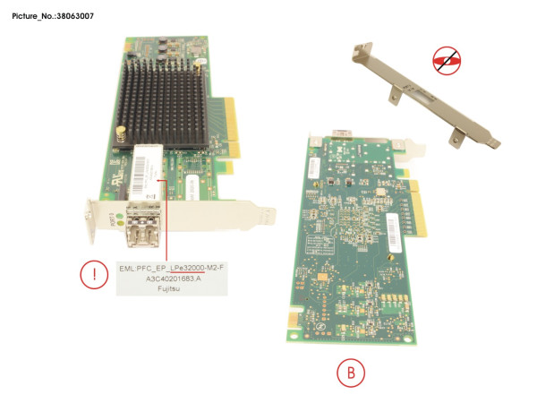 PFC EP LPE32000 1X 32GB BROADCOM