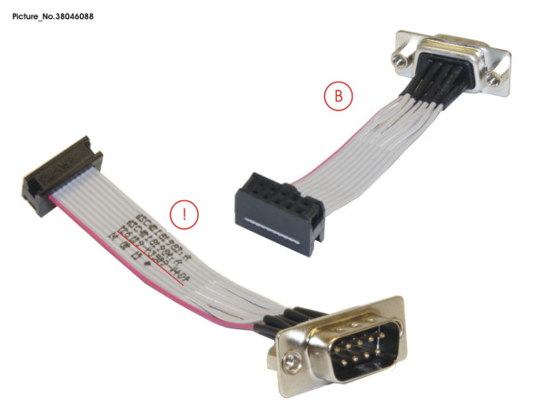 CABLE SERIAL 95/2ND SERIAL PORT(REAR WAL