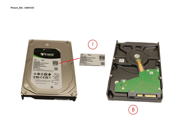 HDD 2TB BC-SATA S3 7.2K 3.5'