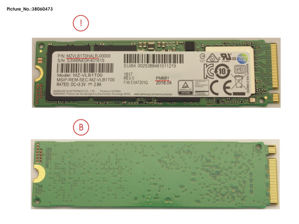 SSD PCIE M.2 2280 1TB PM981