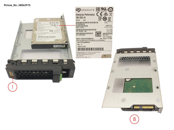 HD SAS 12G 300GB 10K 512N HOT PL 3.5' EP