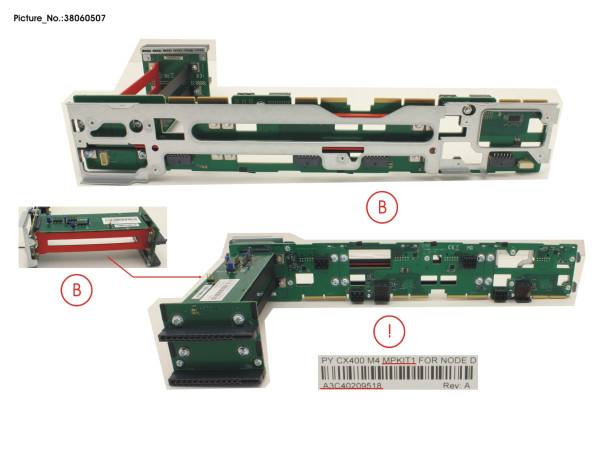 MID PLANE 1 KIT ASSY FOR NODED GPGPU