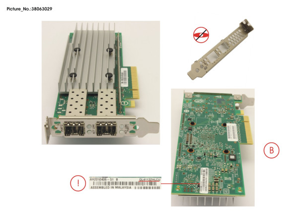 PLAN EP QL41132 2X 10G SFP+, LP,FH