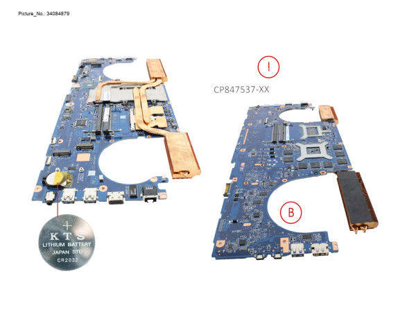 MB ASSY I7-8850H N18E-Q5 P5200 (PRVD)