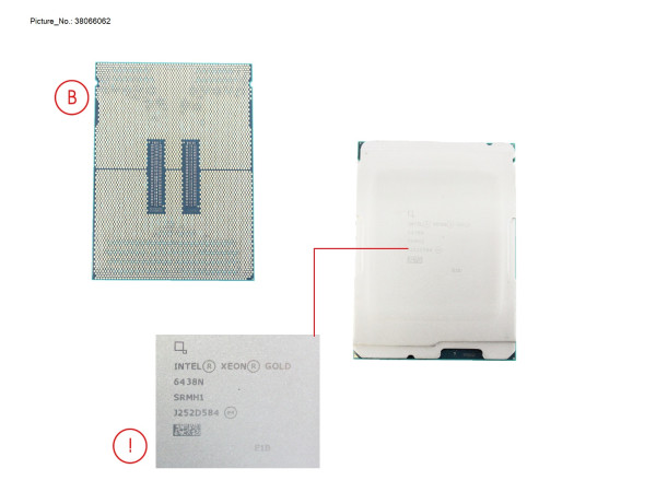 CPU XEON GOLD 6438N