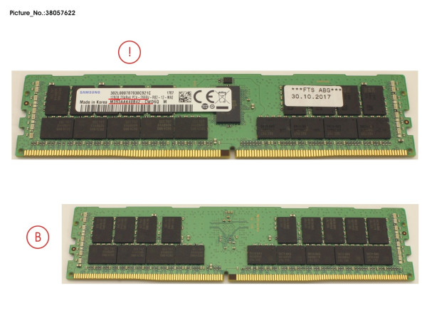 128GB (1X128GB) 8RX4 DDR4-2666 3DS ECC