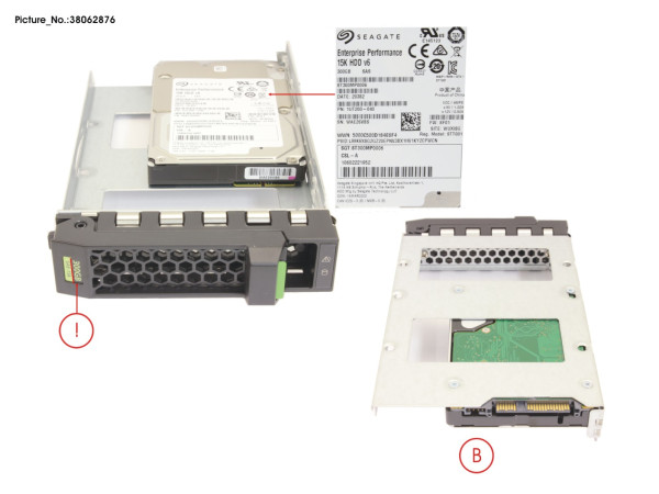 HD SAS 12G 300GB 15K HOT PL 3.5' EP