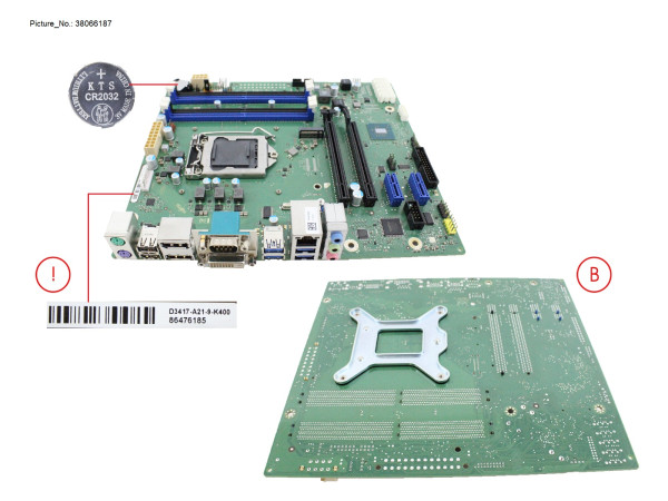 MAINBOARD W550-L W/O AUDIO PM EIDQ only