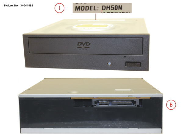 SATA DVD-ROM HH BL