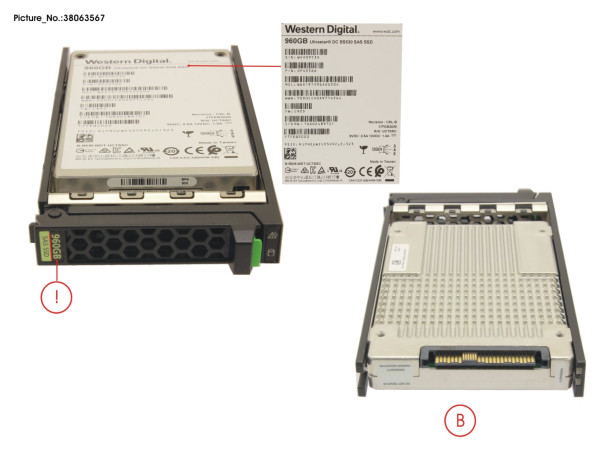 SSD SAS 12G 960GB RI 2.5" HOT PL EP