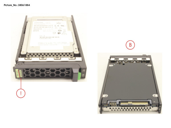 SSD SAS 12G 400GB WRITE-INT. 2.5" H-P EP