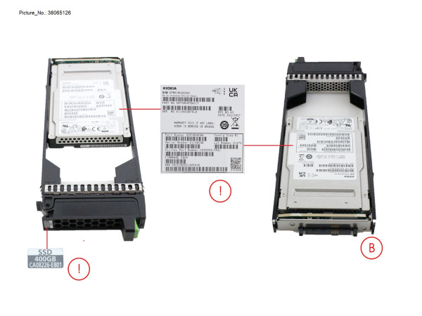 DX/AF SSD SAS 2.5" 400GB 12G