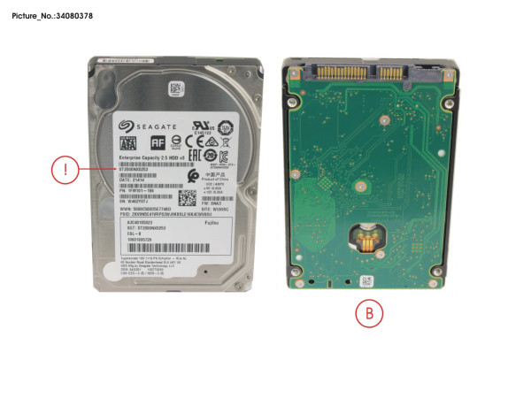 HDD 2TB BC-SATA 7.2K 2.5'