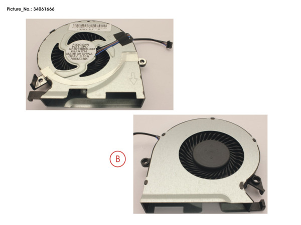 FAN, CPU FUJ:CP730056-XX