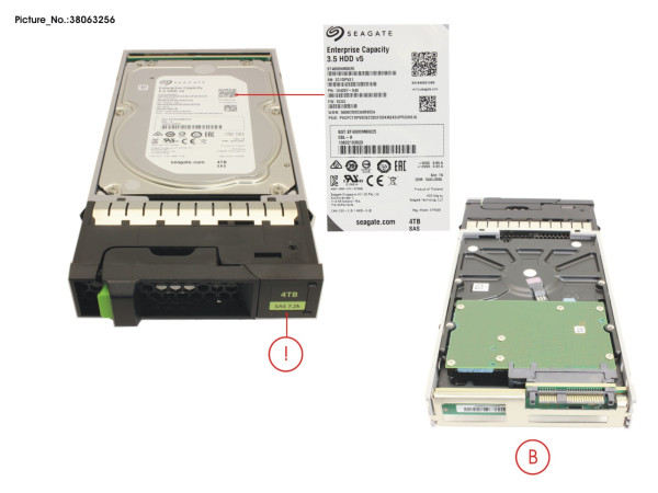 JX40 S2 3.5 4TB 7K2 SAS