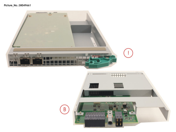 DX5/600 INTERFCARD FC 2PORT 16G WOSFP