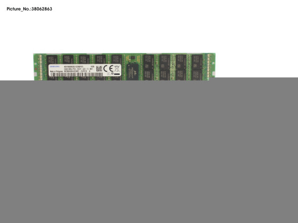 64GB (1X64GB) 4RX4 DDR4-2933 LR ECC