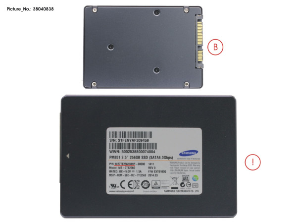 SSD S3 256GB 2.5 SATA (7MM)