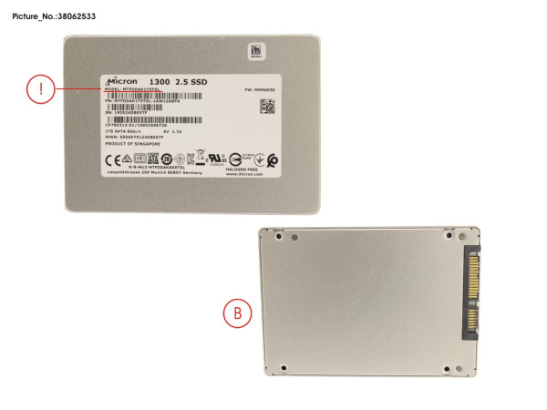 SSD S3 1TB 2.5 SATA (7MM)