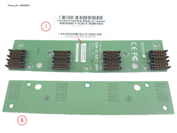 REAR BRIDGE BOARD