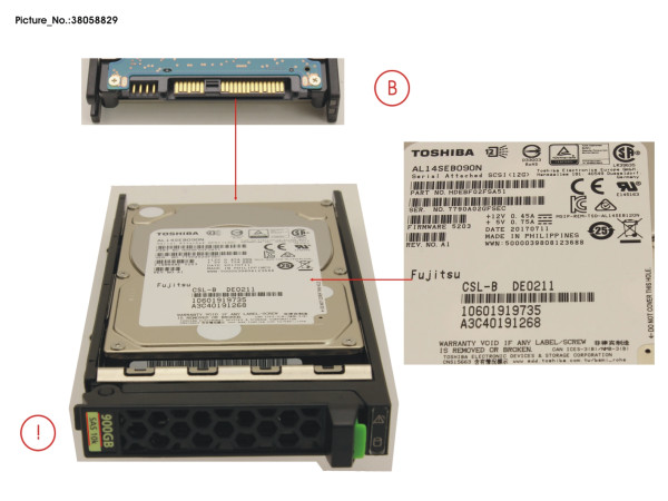 HD SAS 12G 900GB 10K 512N HOT PL 2.5' EP