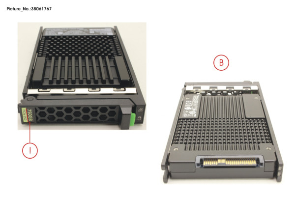 SSD PCIE3 750GB 2.5' H-P P4800X