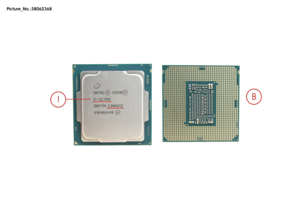 CPU XEON E-2276G 3.8GHZ 80W