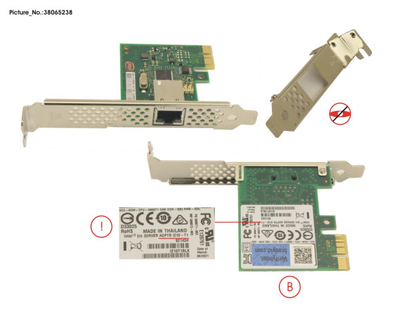 PLAN AP 1X1GBIT CU INTEL I210-T1