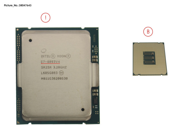 CPU XEON E7-8893V4 3,2GHZ 14,0" W