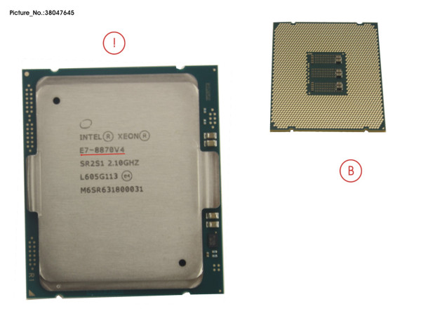 CPU XEON E7-8870V4 2,1GHZ 14,0" W