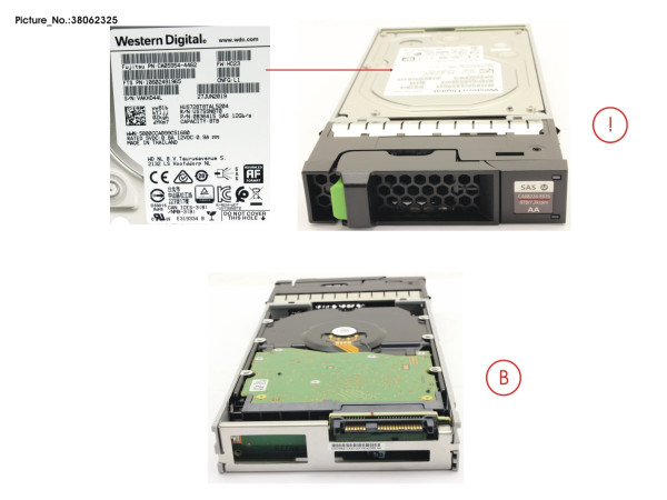 DX S3/S4 HD DRIVE 3.5" 8TB 7.2K