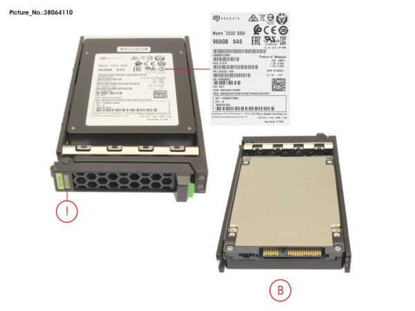 SSD SAS 12G RI 960GB IN SFF SLIM