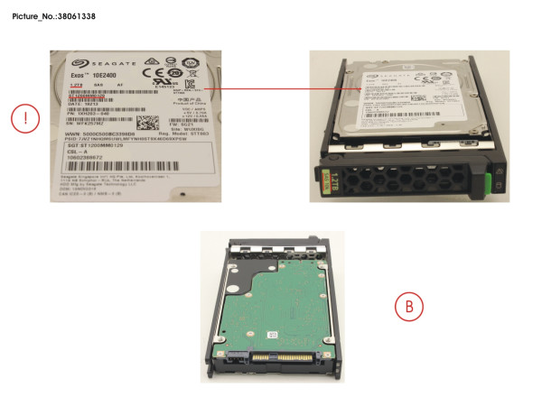 HD SAS 12G 1.2TB 10K 512E HOT PL 2.5' EP