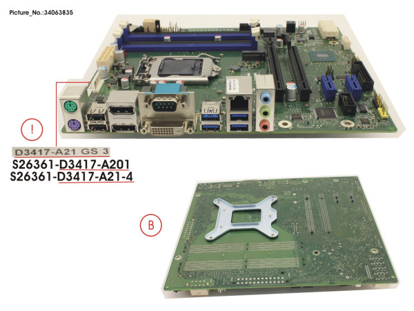 MB D3417 (CUZ=SB-PC-16008!) PM EICA/YM8U