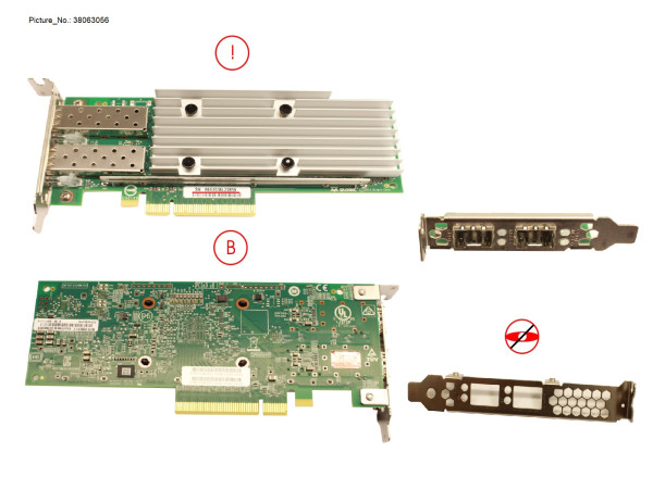 PCNA EP QL41262 2X 25G SFP28, LP,FH