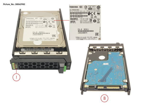 HD SAS 12G 1.8TB 10K 512E HOT PL 2.5' EP