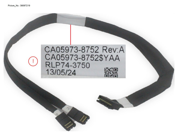 CX2560 RAID CARD CABLE (MINI SAS)